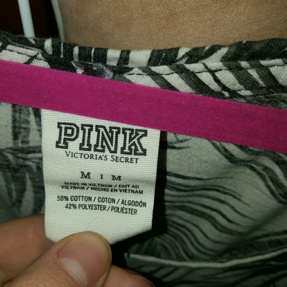 PINK VS black/white tank - Picture 2 of 2